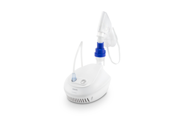 Studio shot of Home nebulizer products isolated on a white background
